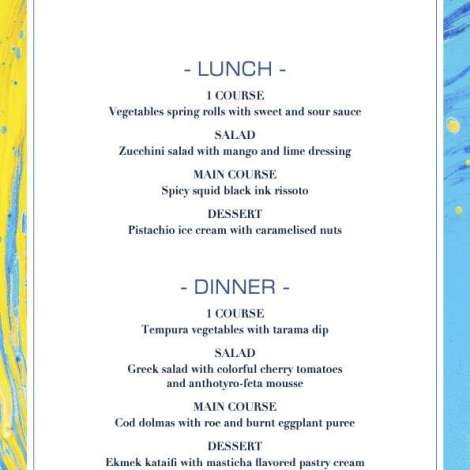 Food onboard ALTHEA # 7