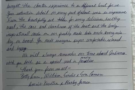 Review img # 27 of the yacht Andiamo Tutti