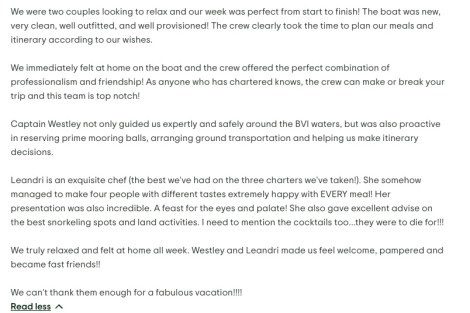 Review img # 27 of the yacht Boatox