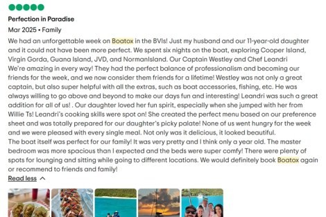 Review img # 4 of the yacht Boatox