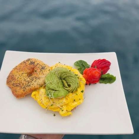 Food onboard CASA BLANCA # 1