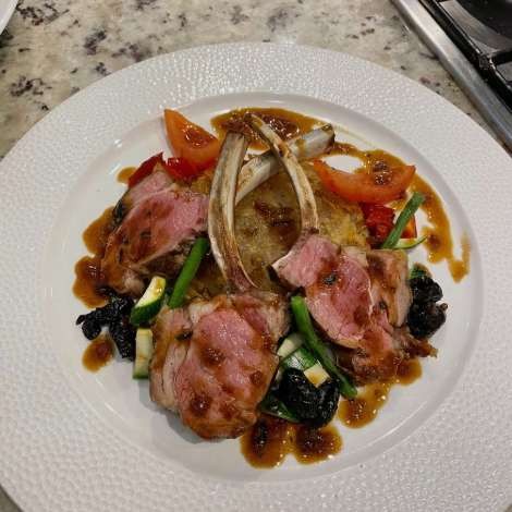 Food onboard CHILLIN’ HUT # 9