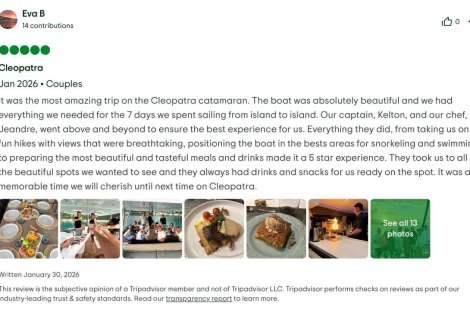 Review img # 7 of the yacht Cleopatra
