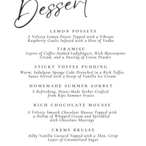 Food onboard DEBORAH ANNE # 9