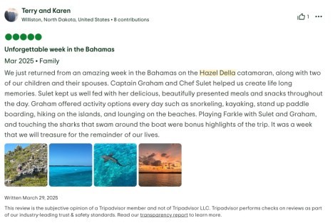 Review img # 12 of the yacht Hazel Della