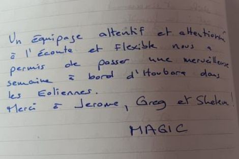 Review img # 1 of the yacht HOUBARA