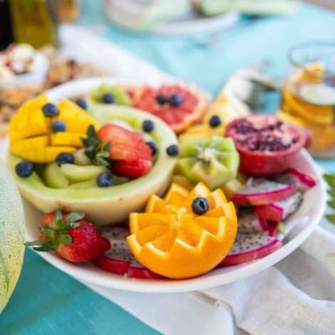 Food onboard ISLAND STANDARD TIME # 4