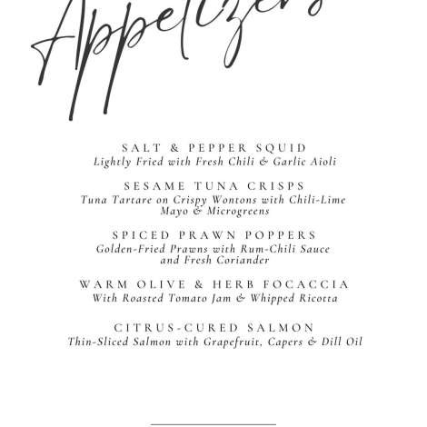 Food onboard ISLAND STANDARD TIME # 5