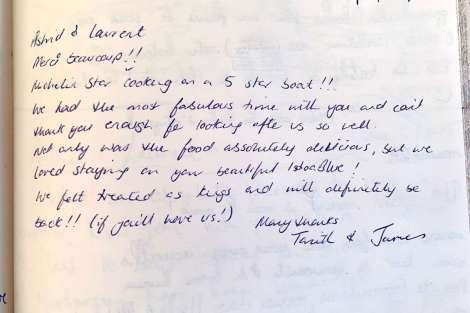 Review img # 17 of the yacht ISOLABLUE