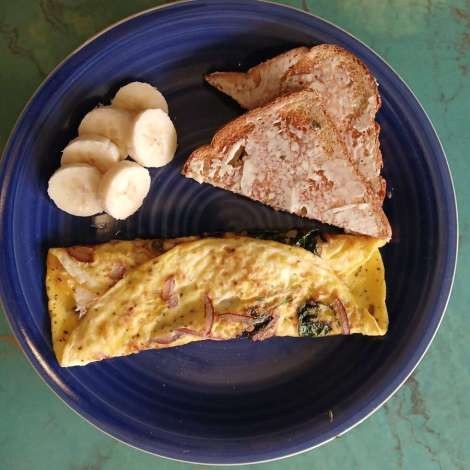 Food onboard LA SPERANZA # 1