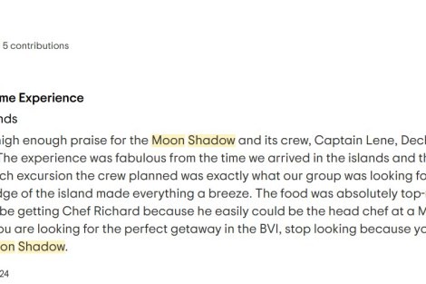 Review img # 25 of the yacht Moon Shadow