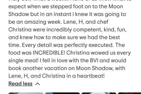 Review img # 3 of the yacht Moon Shadow