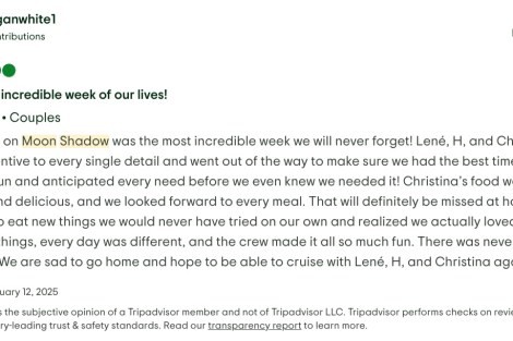 Review img # 11 of the yacht Moon Shadow