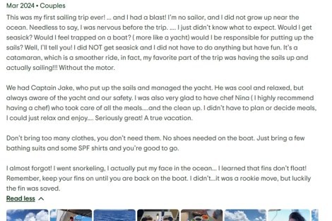 Review img # 17 of the yacht Morning Star