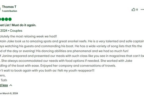 Review img # 23 of the yacht Morning Star