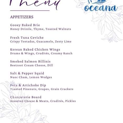 Food onboard OCEANA # 3