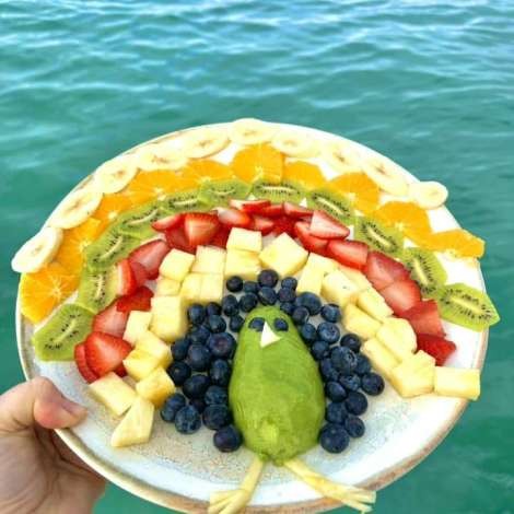 Food onboard Olivia Charles # 1