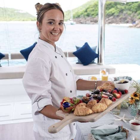 Food onboard OUT OF THE BLUE # 2