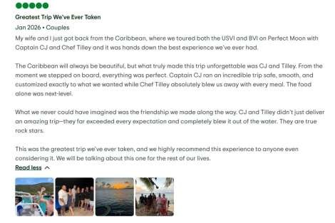 Review img # 7 of the yacht Perfect Moon