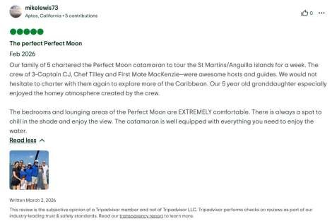Review img # 7 of the yacht Perfect Moon