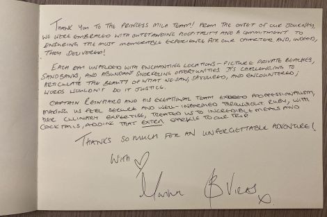 Review img # 1 of the yacht PRINCESS MILA