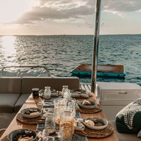 Food onboard Purely Blu # 2