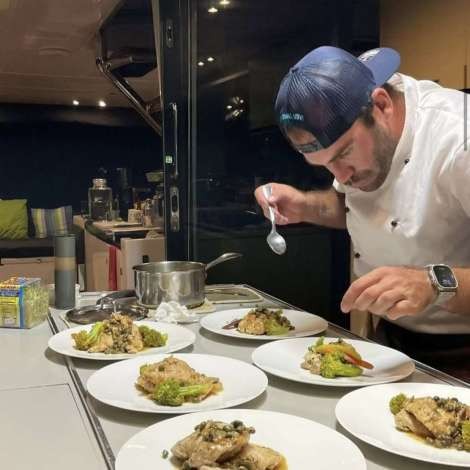 Food onboard Samana 59 LA PERLE # 9