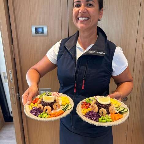 Food onboard Stella Gazer # 1